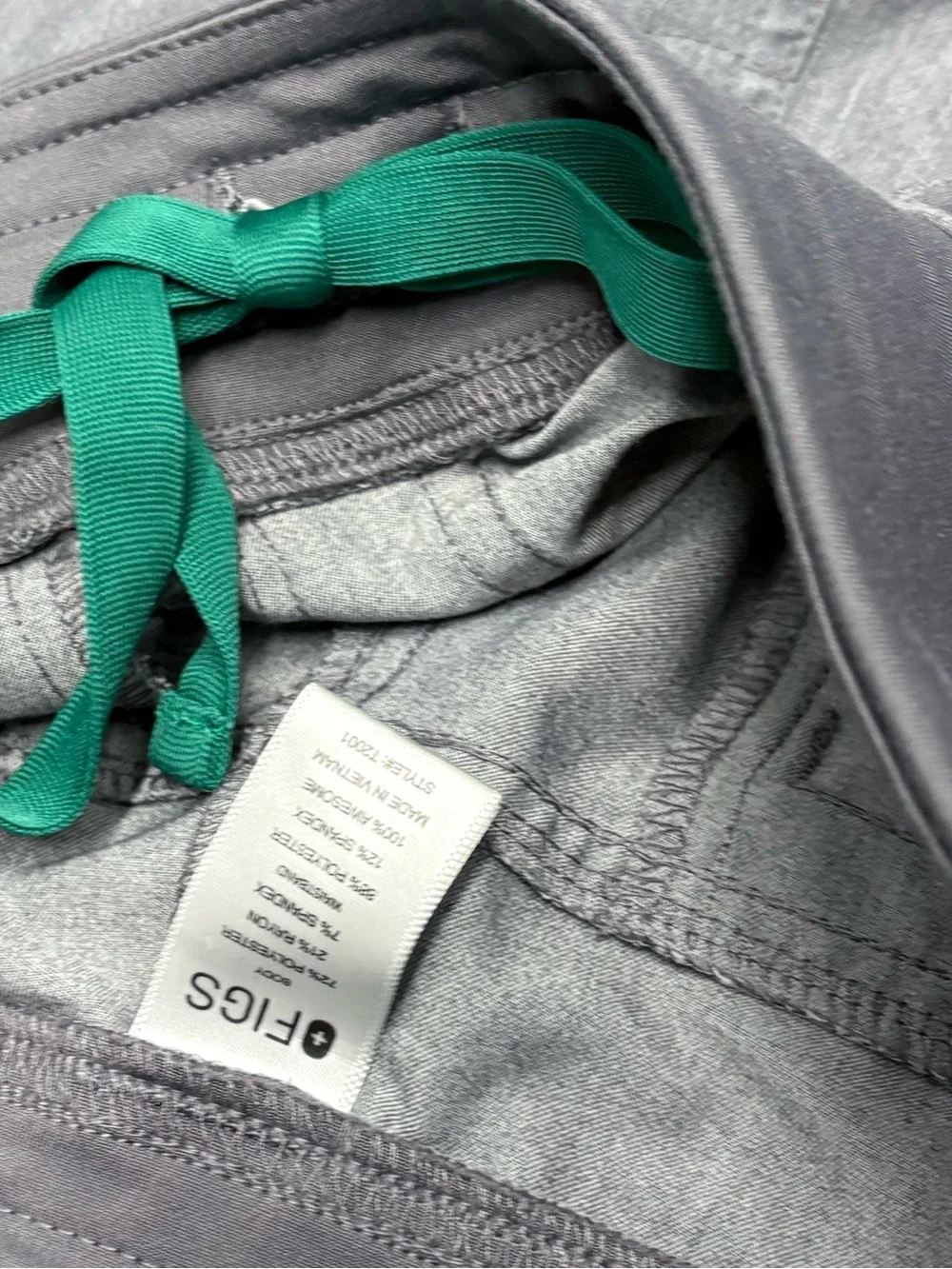 FIGS Axim Gray Cargo Scrub